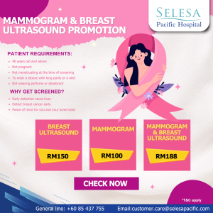 Mammogram & Breast Ultrasound Promotion
