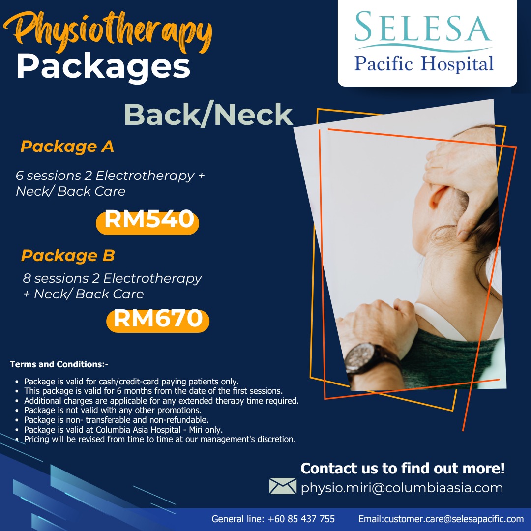 Physiotherapy Packages Back/Neck