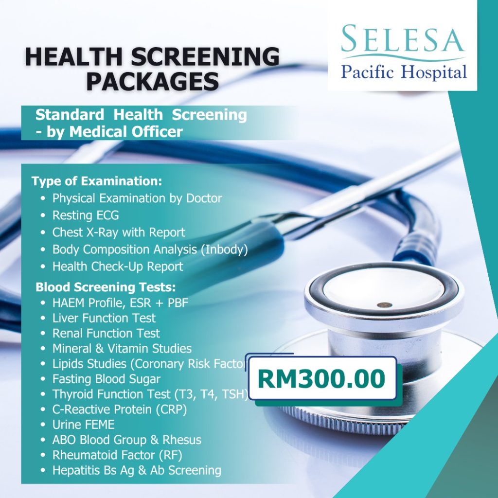 Standard Health Screening