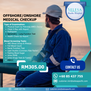 Offshore/Onshore Medical Checkup